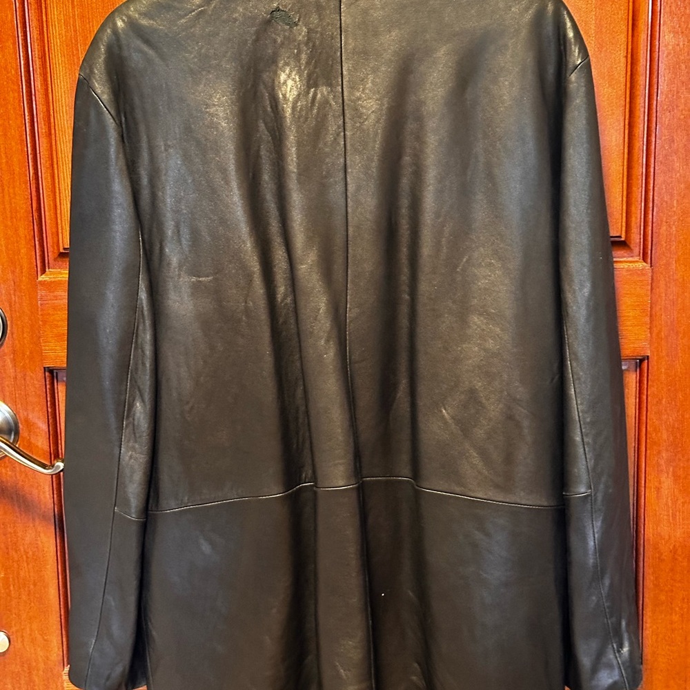 Robert Comstock Leather Black Performance Jacket … - image 6
